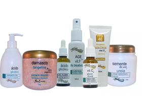 Kit Corporal de Tratamento das Estrias (Ácido Glicólico e Vitamina C) Bioexotic Kit Corporal de Tratamento das Estrias (Ácido Glicólico e Vitamina C) Bioexotic
