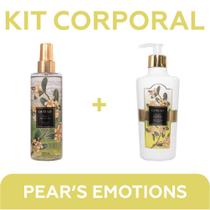 Kit Corporal - Pear's Emotions (Body Splash + Loção Corporal) - Dorah Beauty & Wellness