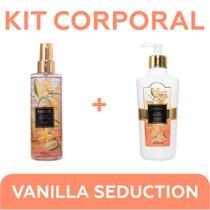 Kit Corporal - Vanilla Seduction (Body Splash + Loção Corporal) - Dorah Beauty & Wellness