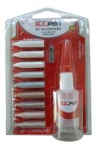 Kit Correção Mdf Pequeno Sulpen 20 Gizes 1 Verniz Pro