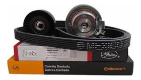 Kit Correia Dentada/alt. Aces. Tensor VW Jetta 2.0 8v Flex