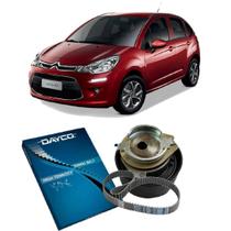 Kit Correia Dentada E Tensor Citroen C3 1.2 2017 Em Diante