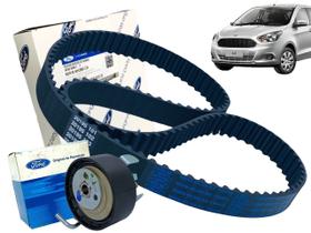 Kit Correia Dentada e Tensor do Comando Ka 1.0 3cc 12v - Original FORD