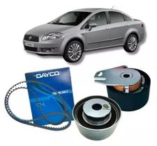 Kit Correia Dentada e Tensor Fiat Linea 1.9 16v 2009 2010 2011
