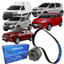 Kit Correia Dentada e Tensor Fiorino Grand Siena Mobi Palio Uno 1.0 1.4 8v Evo Flex
