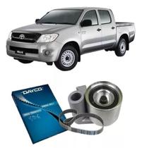 Kit Correia Dentada e Tensor Hilux SW4 2.5 16v Turbo 2005 até 2015