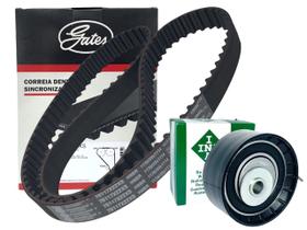 Kit Correia Dentada para Motores FORD SIGMA New Fiesta Ka Ecosport Focus 1.5 1.6 16v GATES / INA
