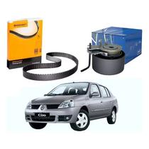 Kit Correia Dentada Tensor Clio Sedan 1.0 16v 2003 A 2009 Kit Correia Dentada Tensor Clio Sedan 1.0 16v 2003 A 2009