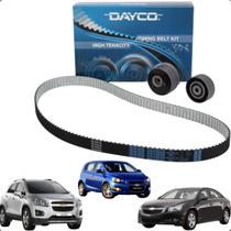Kit Correia Dentada + Tensor Dayco Cruze Tracker 1.8 Sonic 1.6 16v Ecotec 2011 a 2019