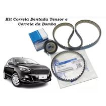 Kit Correia Dentada Tensor E Correia Bomba Ka 1.0 2014 A 2020 - Peça Original Ford - Codigo KIT62686K2546B651