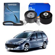 Kit Correia Dentada Tensor Peugeot 307 Sw 2.0 2007 A 2008