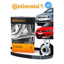 Kit Correia Dentada + Tensor Polo Gol Fox Saveiro Voyage 1.0 1.6 8v EA111 Continental