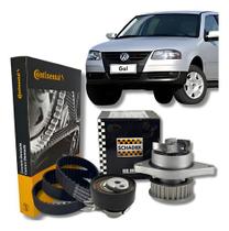 Kit correia dentada vw gol at 16v + bomba dagua
