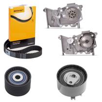 Kit Correia e Bomba Agua Nissan March Sandero Clio 1.6 16v
