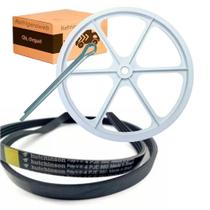 Kit Correia Lcm 9kg a15kg 4pje880 Original Polia Agitador Colormaq Lcm 9/10/13/15kg Gratis Cupillha