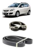 Kit Correia Poly V Alternador + Direção Jac J6 2.0 16v Kit Correia Poly V Alternador + Direção Jac J6 2.0 16v