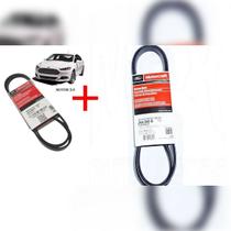 Kit Correia Poly V Do Motor E Ar Condicionado ( Fusion 2013 A 2018 - 2.5 Flex ) - Peca Original - Codigos CV6Z8620E DA8Z8620A - Kit 137 Kit Correia Poly V Do Motor E Ar Condicionado ( Fusion 2013 A 2018 - 2.5 Flex ) - Peca Original - Codigos CV6Z8620E DA8Z8620A - Kit 137
