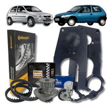 Kit correia tensor bomba agua e capa - corsa wind 1.0 todos - mlb1951278243