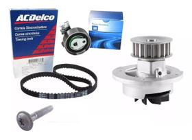 Kit Correia Tensor Parafuso Válvula Termostática Bomba Dágua Chevrolet Corsa Celta Onix Meriva Montana 1.0 1.4 1.6 8 válvulas Kit Correia Tensor Parafuso Válvula Termostática Bomba Dágua Chevrolet Corsa Celta Onix Meriva Montana 1.0 1.4 1.6 8 válvulas