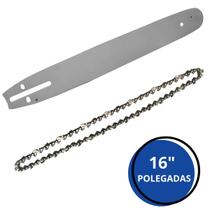 Kit Corrente com Sabre Motosserra a Gasolina 16 Polegadas Kit Corrente com Sabre Motosserra a Gasolina 16 Polegadas