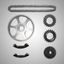 Kit corrente comando audi a3 1.8 20v 96/00 / 1.8t 20v 96/03 (1 corrente, 2 guias, 4 engrenagens)ãâãâ