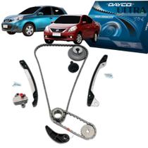 Kit Corrente Comando Distribuição Motor para Nissan March / Versa - 1.0 12V 3 cil HRD15DE - 2015 a 2022 (Dayco KTC1606)