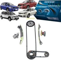 Kit Corrente Comando Distribuição Motor para Nissan Sentra / Tiida / Livina - Renault Fluence - 1.8 / 2.0 16V (Dayco KTC