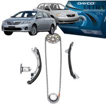 Kit Corrente Comando Distribuição Motor para Toyota Corolla 1.6 / 1.8 16V - 2003 a 2010 (Dayco KTC1044) Kit Corrente Comando Distribuição Motor para Toyota Corolla 1.6 / 1.8 16V - 2003 a 2010 (Dayco KTC1044)