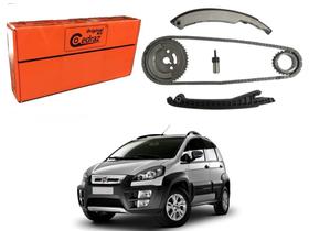 Kit corrente completo cedraz fiat idea adventure 1.8 2012 a 2020