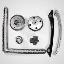 Kit corrente completo fusion 2.0 16v ecoboost 12/... / evoque 2.0 16v turbo 11/16 (2 polias, 1 corrente, 2 guias, 1 tensor, 1 engrenagem