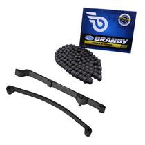 Kit Corrente De Comando + Guia + Tensor Brandy - Para Moto Turuna