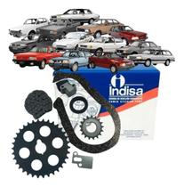 Kit Corrente de Comando INDISA para Corcel Corcel II Del Rey Escort Pampa Verona Gol 1.0 1.6 AE - Cod. KD0082 Kit Corrente de Comando INDISA para Corcel Corcel II Del Rey Escort Pampa Verona Gol 1.0 1.6 AE - Cod. KD0082
