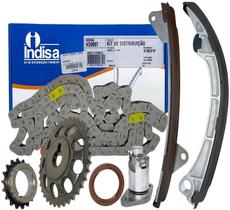 Kit Corrente de Distribuicao Indisa KD0907 Toyota Corolla 1.6 1.8 16V 2003 a 2010 Fielder 1.8 2004 a 2008 Completo Kit Corrente de Distribuicao Indisa KD0907 Toyota Corolla 1.6 1.8 16V 2003 a 2010 Fielder 1.8 2004 a 2008 Completo