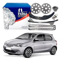 Kit Corrente Distribuição Motor Etios 1.3 1.5 2012 A 2015 Kit Corrente Distribuição Motor Etios 1.3 1.5 2012 A 2015