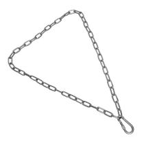 Kit Corrente Para Saco de Pancada 150 cm Aço Mosquetão com Rosca de Travamento - Boxe