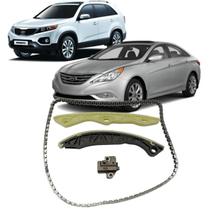 Kit corrente sonata sorento 2.4 16v 2011-16 parcial superior