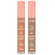 Kit Corretivo Médio 5 + Salmão 4ml Anita