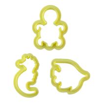 Kit Cortador 406214 Animais M1 Com 3 Peças