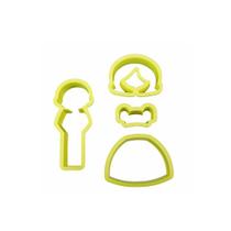 Kit Cortador 406405 Princesa Iii Com 4 Peças