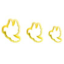 Kit Cortador 406672 Pomba da Paz C/3 Pçs