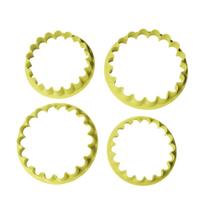 Kit Cortador 407969 Babados M 4/pcs