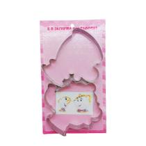 Kit Cortador Chá da Tarde Xícara e Bule G - Ref.637 - 1 unidade - RR Cortadores - Rizzo