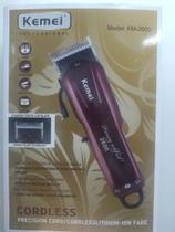 Kit cortador de cabelo km2600 - Kemei profissional