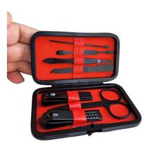 Kit Cortador De Unha Em Aço Inoxidável Portátil 7 Peças