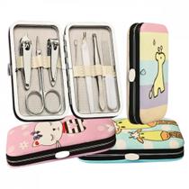 Kit Cortador de Unhas 07 em 1 Conjunto de Manicure Pedicure de Aço Inoxidável Eletromex EL-1551 Kit Cortador de Unhas 07 em 1 Conjunto de Manicure Pedicure de Aço Inoxidável Eletromex EL-1551