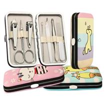 Kit Cortador De Unhas 07 Em 1 Manicureaço Inoxidável EL-1551 Kit Cortador De Unhas 07 Em 1 Manicureaço Inoxidável EL-1551