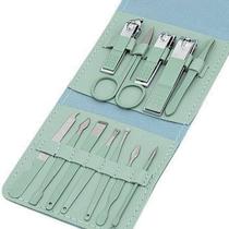 Kit Cortador De Unhas 12 Em 1 Manicure Aço Inoxidável EL-1552 Kit Cortador De Unhas 12 Em 1 Manicure Aço Inoxidável EL-1552