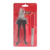 Kit Cortador de Unhas e Lixa Colosso para Cães e Gatos Grande