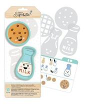 Kit Cortador Decoração De Biscoito Milk & Cookies Cookie Kit Cortador Decoração De Biscoito Milk & Cookies Cookie