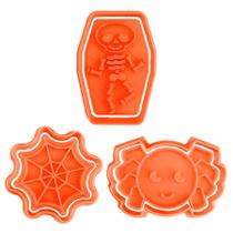 Kit Cortador e Carimbo Halloween 5 3D - Ref. 1029 - 5,5cm - 2 unidades - RR Cortadores - Rizzo Kit Cortador e Carimbo Halloween 5 3D - Ref. 1029 - 5,5cm - 2 unidades - RR Cortadores - Rizzo